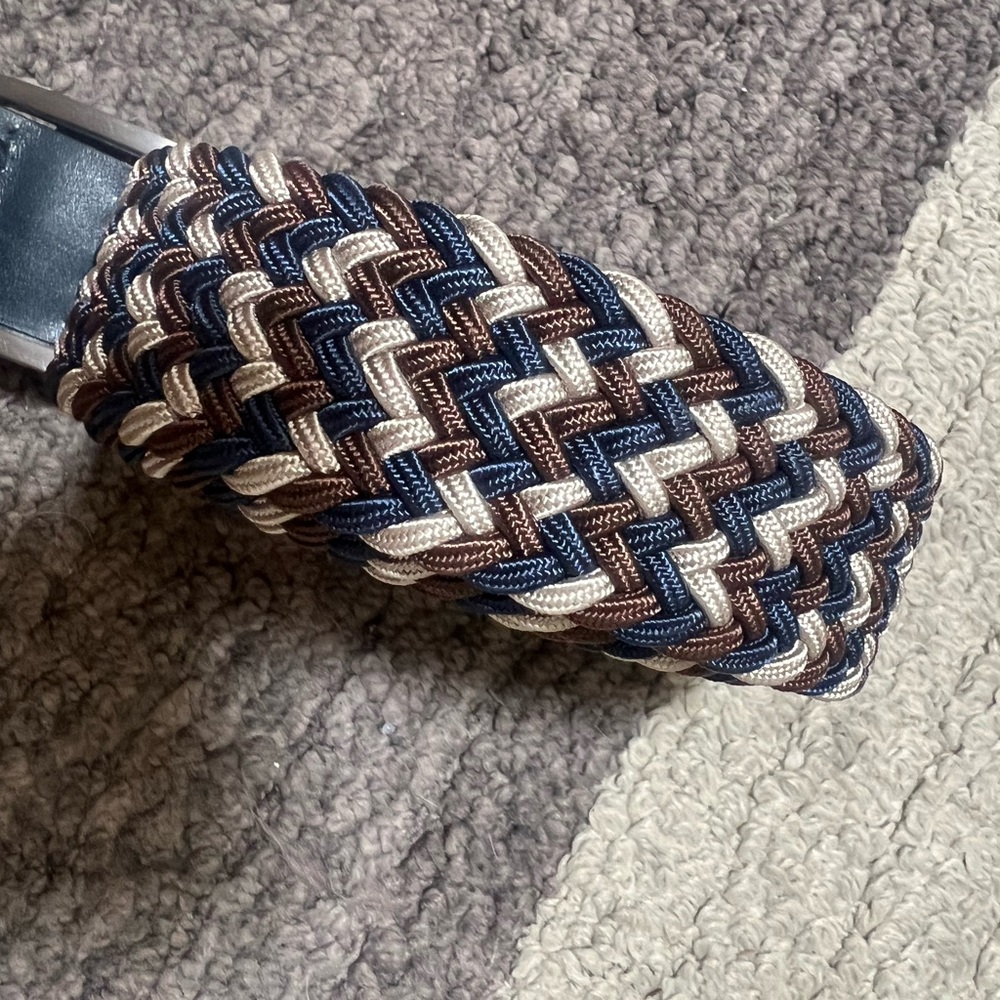 Braided Multicolor Men's Belt